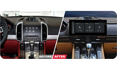 Navigație Porsche Cayenne (2010-2017), Ecran 12.3 inch, Android, 8GB RAM 128GB [1]