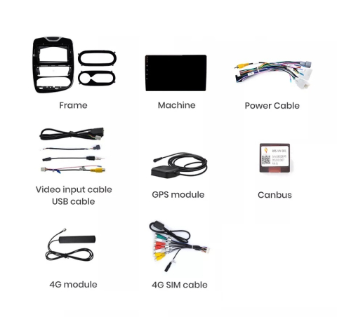 Navigație Renault Clio 4 (2016-2019), Android, Ecran 2K, 4GB RAM 64GB, 8-core [6]