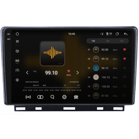 Navigatie Renault Clio 5 (2019+), Ecran 9 inch 2K, 12GB RAM 256GB, 8-core [1]