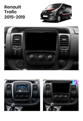 Navigatie Renault Trafic (2015-2019), Android, Ecran 9 inch, 6GB RAM 128GB, 8-core [6]