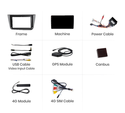 Navigatie Seat Altea (2004-2015), Ecran 2K, 8GB RAM 256GB, 8-core [8]