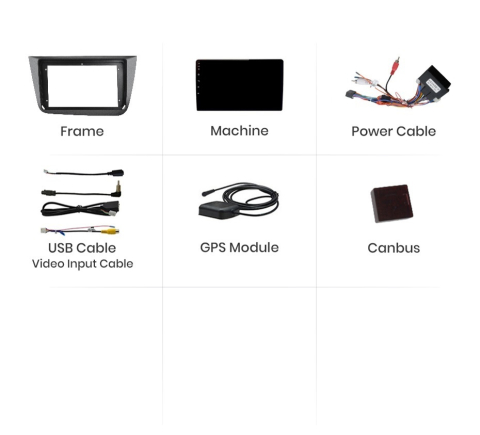 Navigatie Seat Altea (2004-2015), Ecran 9 inch, 2GB RAM 32GB [6]