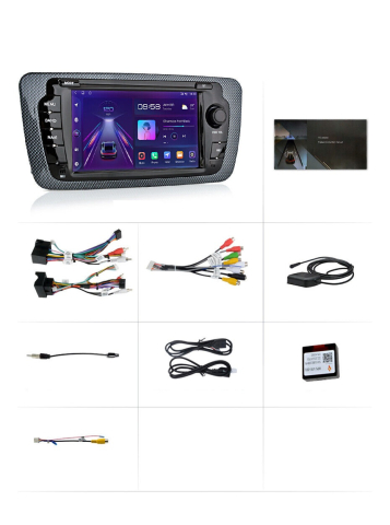 Navigatie Seat Ibiza 6J 2009-2013, Android, 4GB RAM 64GB, carplay / android auto [3]