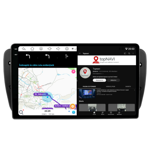 Navigatie Seat Ibiza 6J (2009-2013), Android, Ecran 2K, 8GB RAM 256GB, 8-core [4]