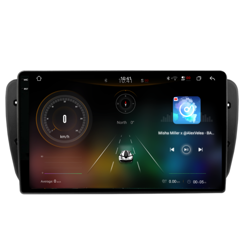 Navigatie Seat Ibiza 6J (2009-2013), Android, Ecran 9 inch 2K,12GB RAM 256GB, 8-core [2]