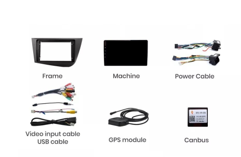 Navigatie Seat Leon (2005-2012), Ecran 9 inch, 1GB RAM [7]