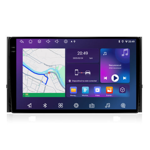 Skoda - Navigatie Skoda Kodiaq (2016-2024), Android, Ecran 10 inch, 6GB RAM 128GB, 8-core