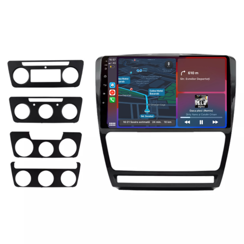 Skoda - Navigatie Skoda Octavia 2 (2008-2013), Android 12, 1GB RAM 32GB, ecran 10 inch