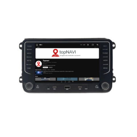 Navigatie Skoda Octavia (2004 - 2013), Android, Ecran 7 inch, 2GB RAM 64GB, butoane tactile [1]