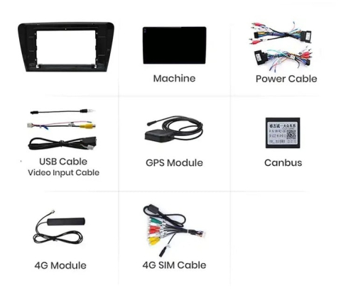 Navigatie Skoda Octavia 3 2013-2018, Android 13,Ecran 2K, 8GB RAM 256GB, Octa Core, carplay /android auto [10]