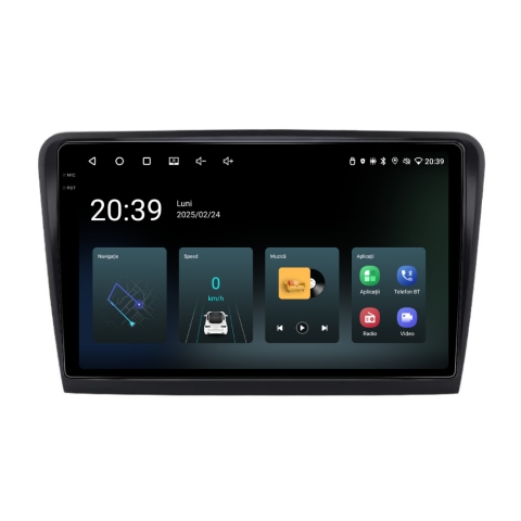 Navigatie Skoda Superb 2 (2008-2015), Android, Ecran 10 inch, 4GB RAM 64GB, 8-core [3]