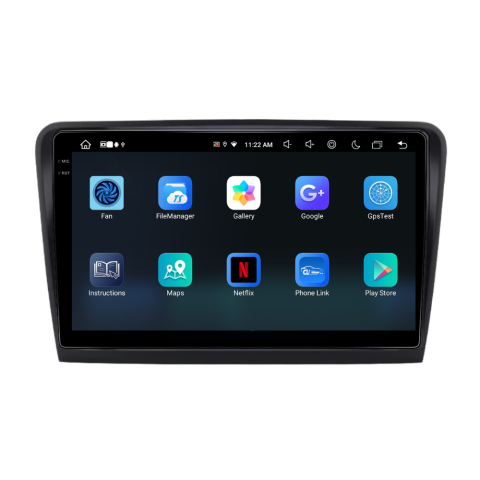 Navigatie Skoda Superb 2 (2008-2015), Android, Ecran 10 inch, 8GB RAM 256GB, 8-core [4]