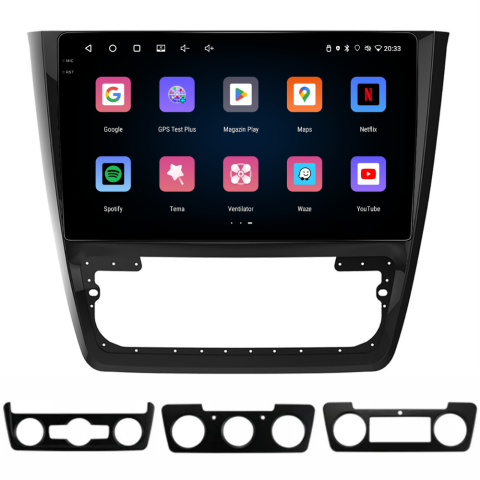 Navigatie Skoda Yeti (2009-2014), Android, Ecran 2K, 4GB RAM 64GB, 8-core [3]