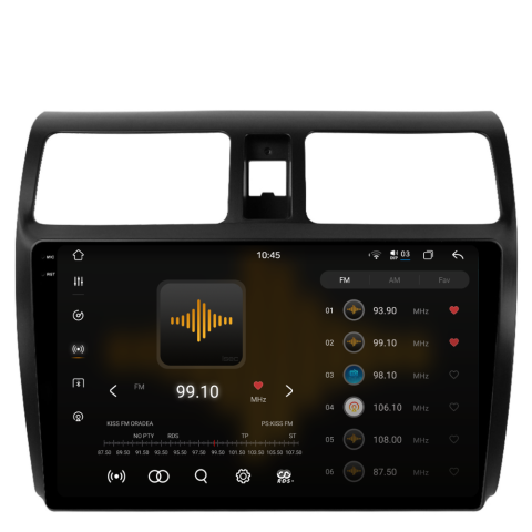 Navigatie Suzuki Swift (2003-2013), Ecran 10 inch 2K, 12GB RAM 256GB, 8-core [1]