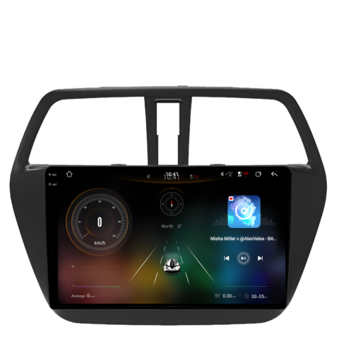 Navigatie Suzuki SX4 Cross (2012-2017), Ecran 9 inch 2K, 12GB RAM 256GB, 8-core [2]