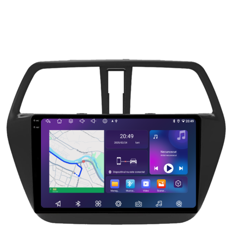 Suzuki - Navigatie Suzuki SX4 Cross (2012-2017), Ecran 9 inch, 6GB RAM 128GB, 8-core