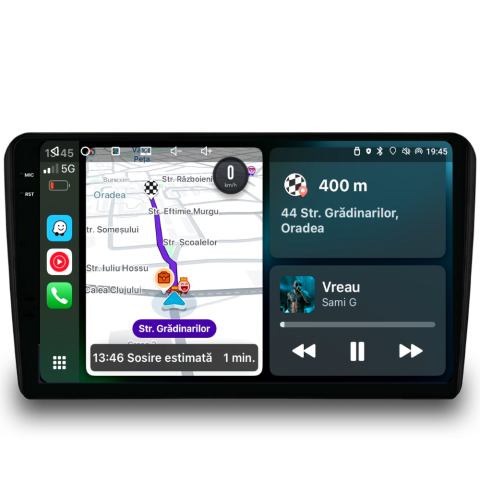 Navigatie Toyota Auris (2006-2012), Android, Ecran 9 inch 2K, 12GB RAM 256GB, 8-core [5]