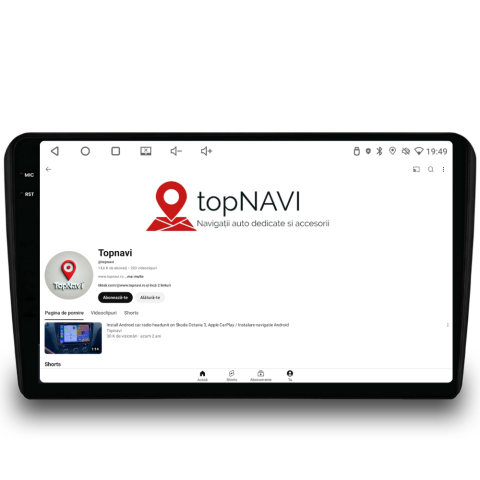 Navigatie Toyota Auris (2006-2012), Android, Ecran 9 inch, 4GB RAM 64GB, 4-core [4]