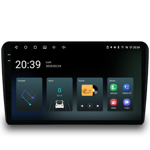 Navigatie Toyota Auris (2006-2012), Android, Ecran 9 inch, 6GB RAM 128GB, 8-core [3]