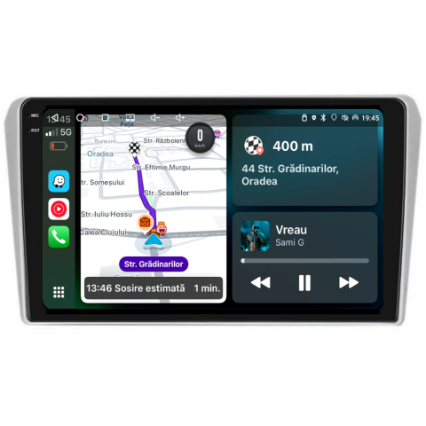 Navigatie Toyota Avensis (2002-2008), Android, Ecran 9 inch 2K, 12GB RAM 256GB, 8-core [3]