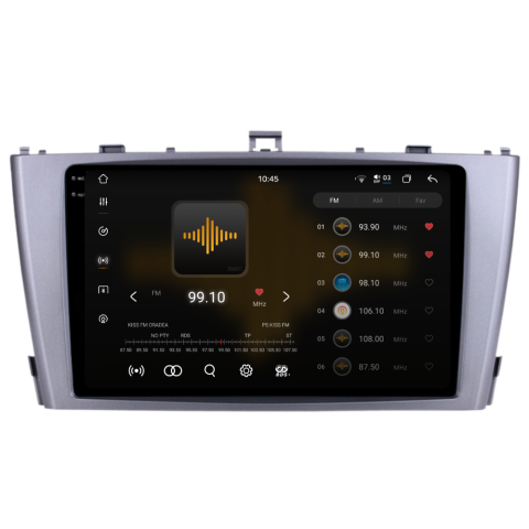 Navigatie Toyota Avensis (2008-2015), Ecran 9 inch 2K, 12GB RAM 256GB, 8-core [1]