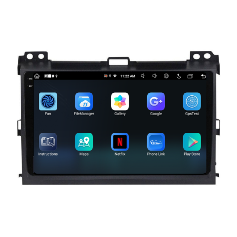 Navigatie Toyota Land Cruiser prado J120 (2004-2009), Ecran 9 inch, 8GB RAM 256GB, 8-core [3]