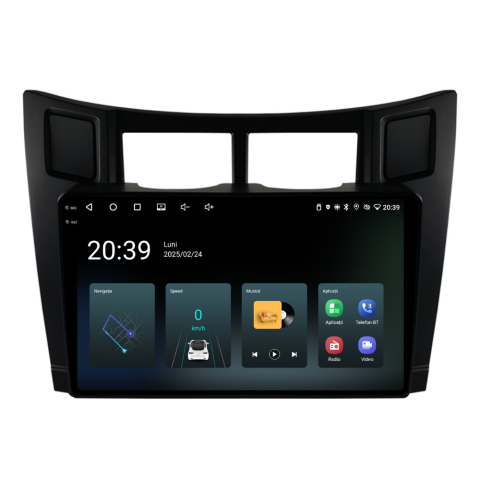 Navigatie Toyota Yaris (2005-2012), Ecran 9 inch, 2GB RAM 32GB [3]