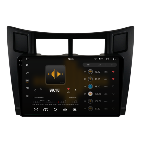 Navigatie Toyota Yaris (2005-2012), Ecran 9 inch 2K, 12GB RAM 256GB, 8-core [1]