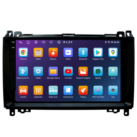 Navigatie Volkswagen Crafter (2006-2017), Android, Ecran 9 inch, 6GB RAM 128GB [1]