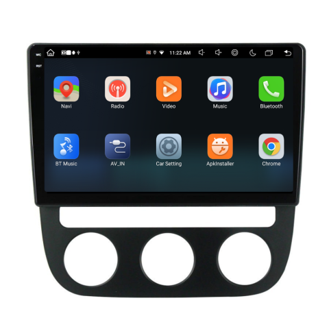 Navigatie Volkswagen Golf 5 (2004-2009), Android, Ecran 10 inch, 8GB RAM 256GB [5]