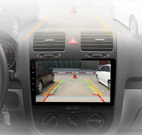 Navigatie Volkswagen Golf 5 (2004-2009) Jetta (2004-2009), Android, 1GB RAM 32GB, carplay / android auto,waze [3]