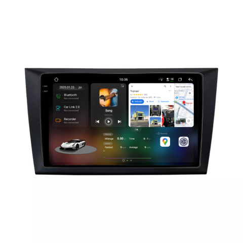 Navigatie auto dedicata - Navigatie Volkswagen Golf 6 (2009-2012), Android, Ecran 9 inch 2K, 12GB RAM 256GB, 8-core