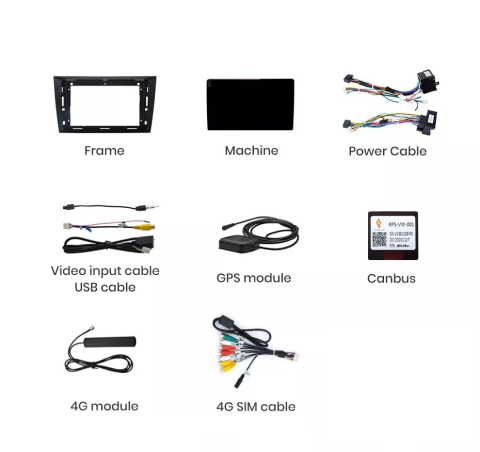 Navigatie Volkswagen Golf 6 (2009-2012), Android, Ecran 9 inch, 8GB RAM 256GB [8]