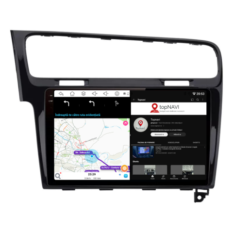Navigatie Volkswagen Golf 7 (2012-2017), Android, Ecran 10 inch, 6GB RAM 128GB, negru [3]