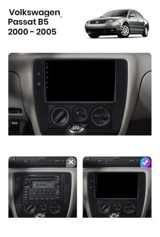 Navigatie Volkswagen Passat B5 (2000-2005), Android, Ecran 2K, 4GB RAM 64GB, 8-core [3]