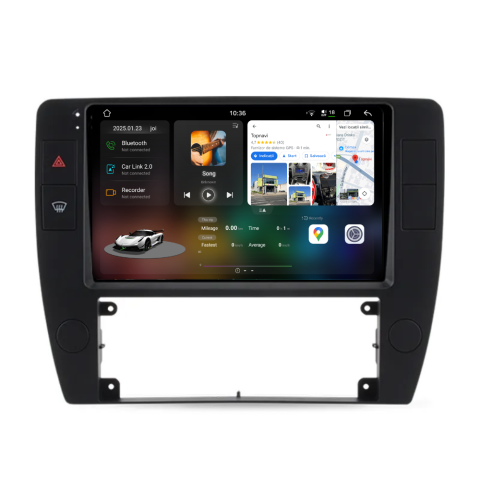 Passat B5 (1996-2005) - Navigatie Volkswagen Passat B5 (2000-2005), Android, Ecran 9 inch 2K, 12GB RAM 256GB, 8-core