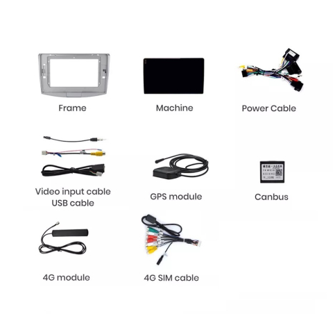 Navigatie Volkswagen Passat b6, Passat b7, Passat cc, Android 13,Ecran 2K, 4GB RAM 64GB, Octa Core, carplay /android auto [9]