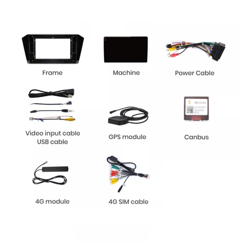 Navigatie Volkswagen Passat B8 (2015-2020), Android, Ecran 10 inch, 8GB RAM 256GB [6]