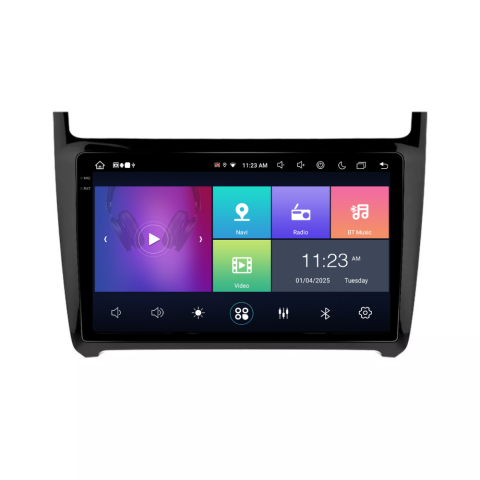 Navigatie auto dedicata - Navigatie Volkswagen Polo (2009-2017), Android, Ecran 2K, 4GB RAM 64GB, 8-core