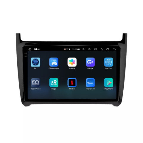 Navigatie Volkswagen Polo (2009-2017), Android, Ecran 9 inch, 8GB RAM 256GB [1]