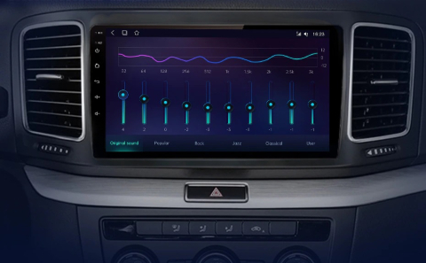 Navigatie Volkswagen Sharan 2012-2018, Android 12, 1GB RAM 32GB, google maps, youtube, wifi, waze, bluetooth [4]
