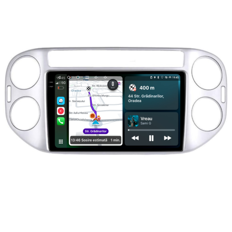 Navigatie Volkswagen Tiguan (2006-2016), Android, Ecran 9 inch, 6GB RAM 128GB [2]