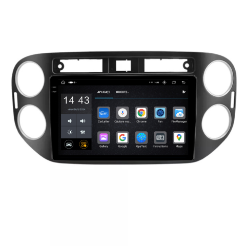 Navigatie Volkswagen Tiguan 2011-2016, Android 13,Ecran 2K, 4GB RAM 64GB, Octa Core, carplay /android auto [5]