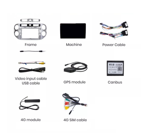 Navigatie Volkswagen Tiguan (2011-2016), Android, Ecran 9 inch, 8GB RAM 256GB [8]