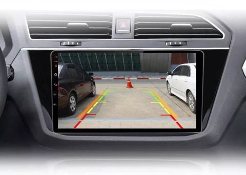 Navigatie Volkswagen Tiguan 2016-2020, android 12, 1GB RAM, 32GB wifi, waze, youtube, google maps, bluetooth [5]