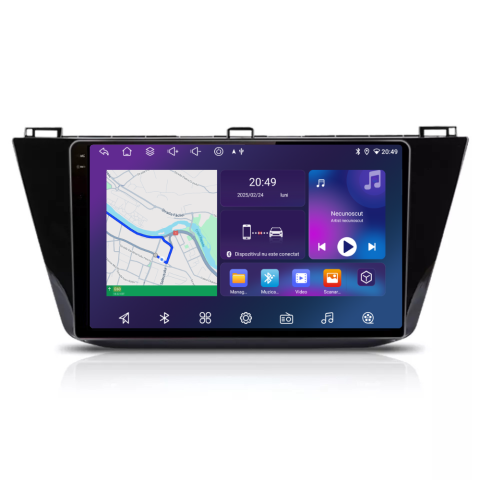 Tiguan (2016-2020) - Navigatie Volkswagen Tiguan (2016-2020), Android, Ecran 10 inch, 6GB RAM 128GB