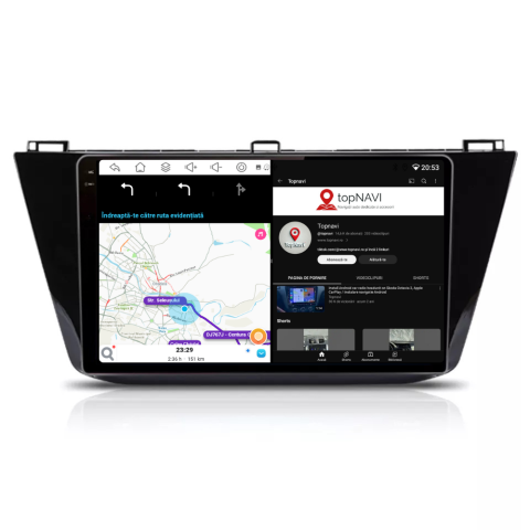 Navigatie Volkswagen Tiguan (2016-2020), Android, Ecran 10 inch, 6GB RAM 128GB [3]
