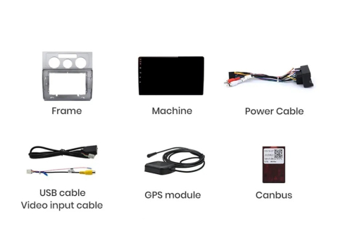 Navigatie Volkswagen Touran 2003-2010, Android 12, 1GB RAM 32GB,carplay / android auto, google maps, youtube, wifi, waze, bluetooth [6]