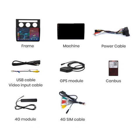 Navigatie Volkswagen Touran (2003-2010), Android, Ecran 10 inch, 4GB RAM 64GB, 8-core [7]