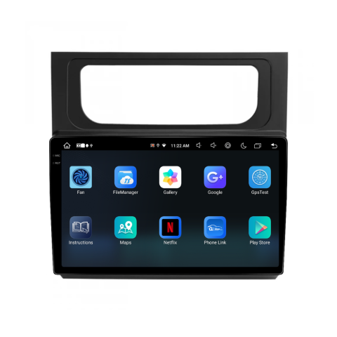 Navigatie Volkswagen Touran (2011-2015), Android, Ecran 10 inch, 4GB RAM 64GB, 8-core [1]